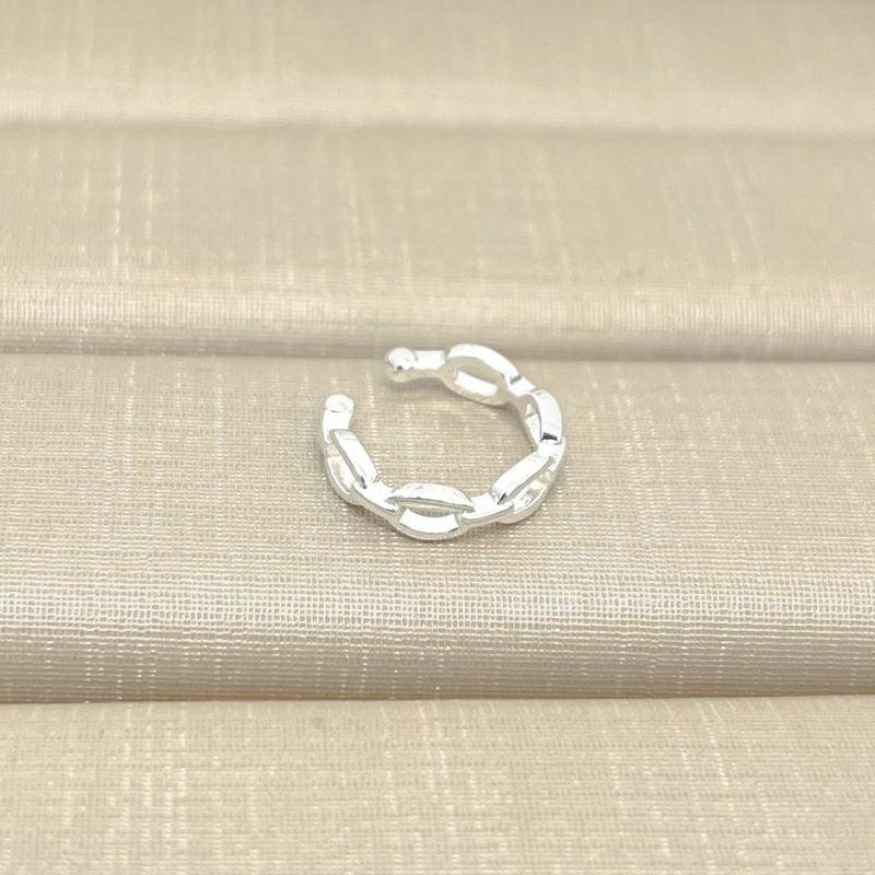 FALSO PIERCING VAZADO - BANHO PRATA 925