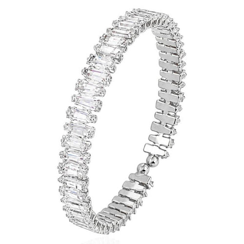 Bracelete Folheado a Ouro 18k e Prata 925 Aro Navete