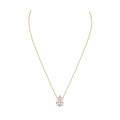 Colar Folheado Ouro 18k Veneziana Gota Cristal