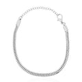 Pulseira Folheada a Ouro 18k e Prata Rabo de Rato Torcido